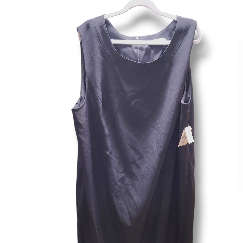 Kasper Sleeveless Black Dress